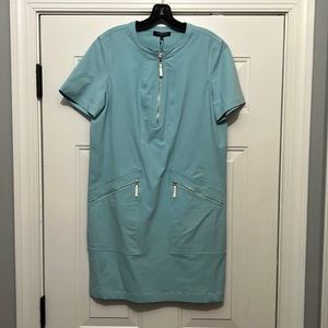 NWT Lafayette 1948 lagoon blue dress